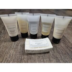 Gilchrist Soames Travel Size Lotion Shampoo Conditioner Skincare Bar Lot of 6